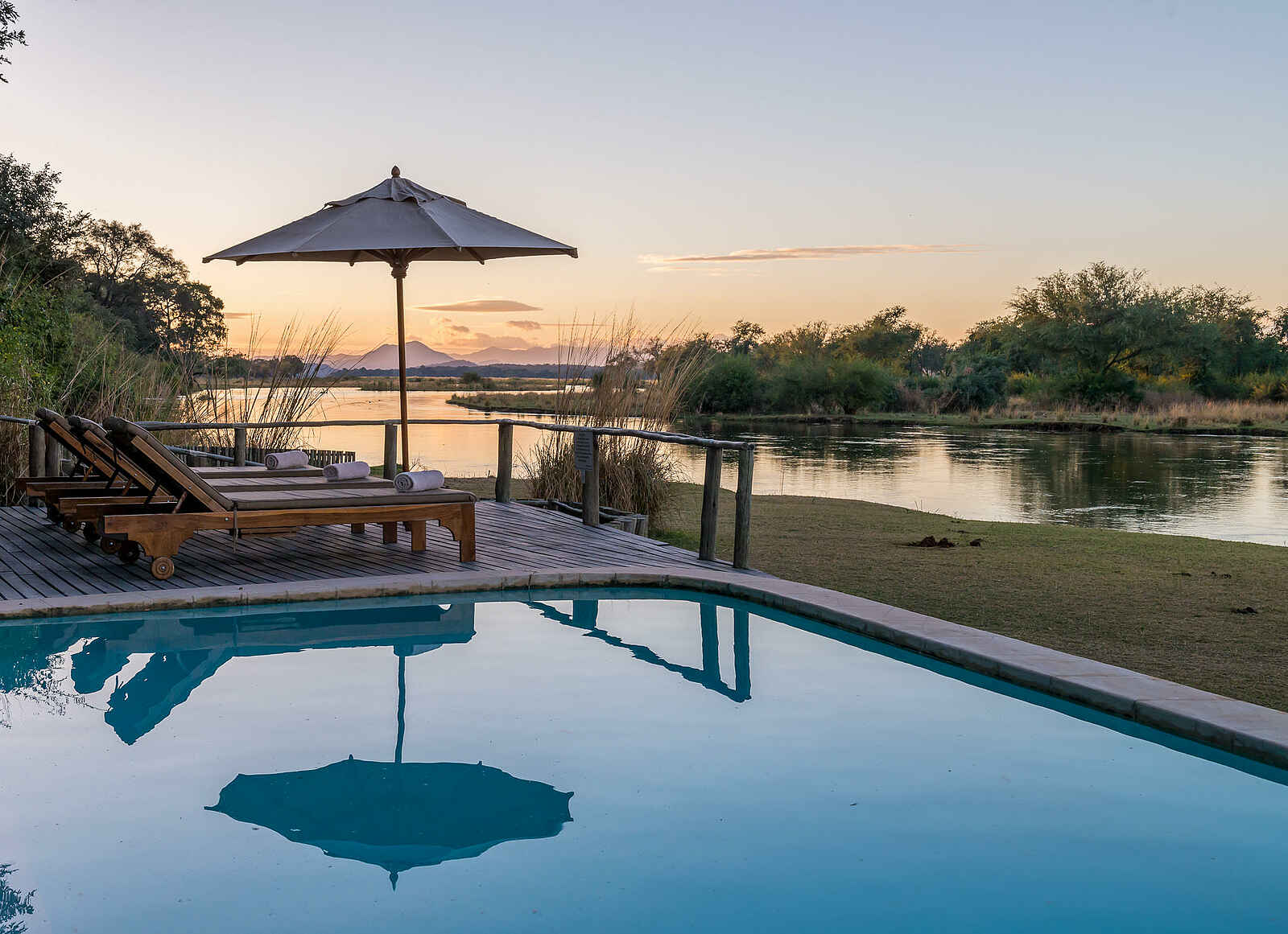 Amanzi Camp: Ein Pool mitten in der Natur Amanzi Camp: Ein Pool mitten in der Natur