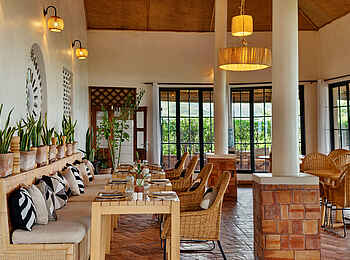 Elephant Plains Lodge: Das Restaurant