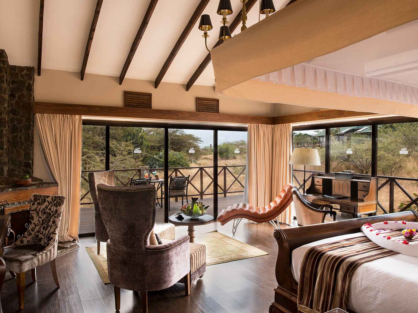Ngorongoro O'ldeani Mountain Lodge: Doppelzimmer Ngorongoro O'ldeani Mountain Lodge: Doppelzimmer