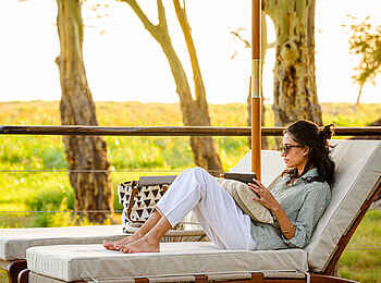 Soroi Amboseli Camp: Entspannen am Pool