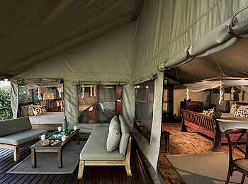 Linyanti Ebony: Familienzelt Linyanti Ebony: Familienzelt