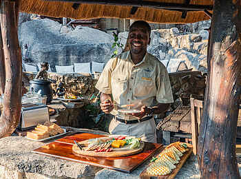 Amalinda Lodge: Frühstück