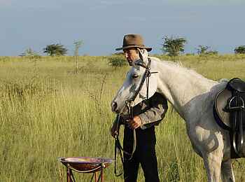 Camp Kalahari: Mobile Pferdetränke