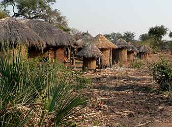 Kafunta River Lodge: Sambisches Dorf