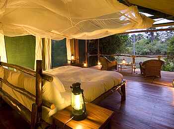 Mvuu Lodge: Schlafzimmer mit Aussicht Mvuu Lodge: Schlafzimmer mit Aussicht
