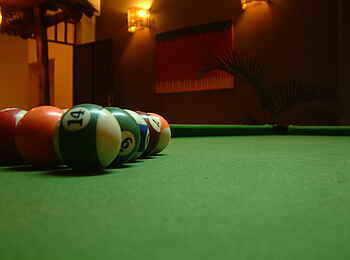 Onsea House: Billardtisch