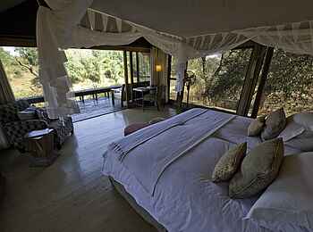 Pafuri Camp: Zelt von Innen