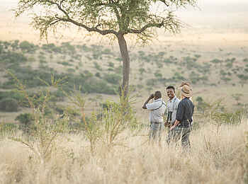 Singita Kilima Villa: Walking Safari Singita Kilima Villa: Walking Safari
