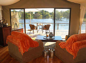 Zambezi Sands: Private Lounge
