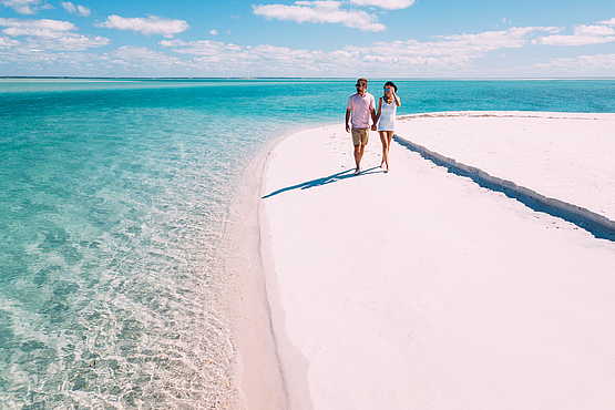 Santorini Mozambique: Am schneeweißen Strand Santorini Mozambique: Am schneeweißen Strand