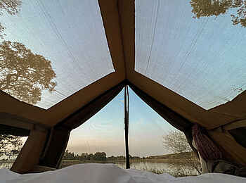 Charlie Ugalla Safari Camp: Zelt ohne Überzelt