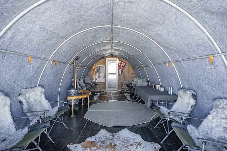 Dixie's Camp: Der Zentralbereich Dixie's Camp: Der Zentralbereich