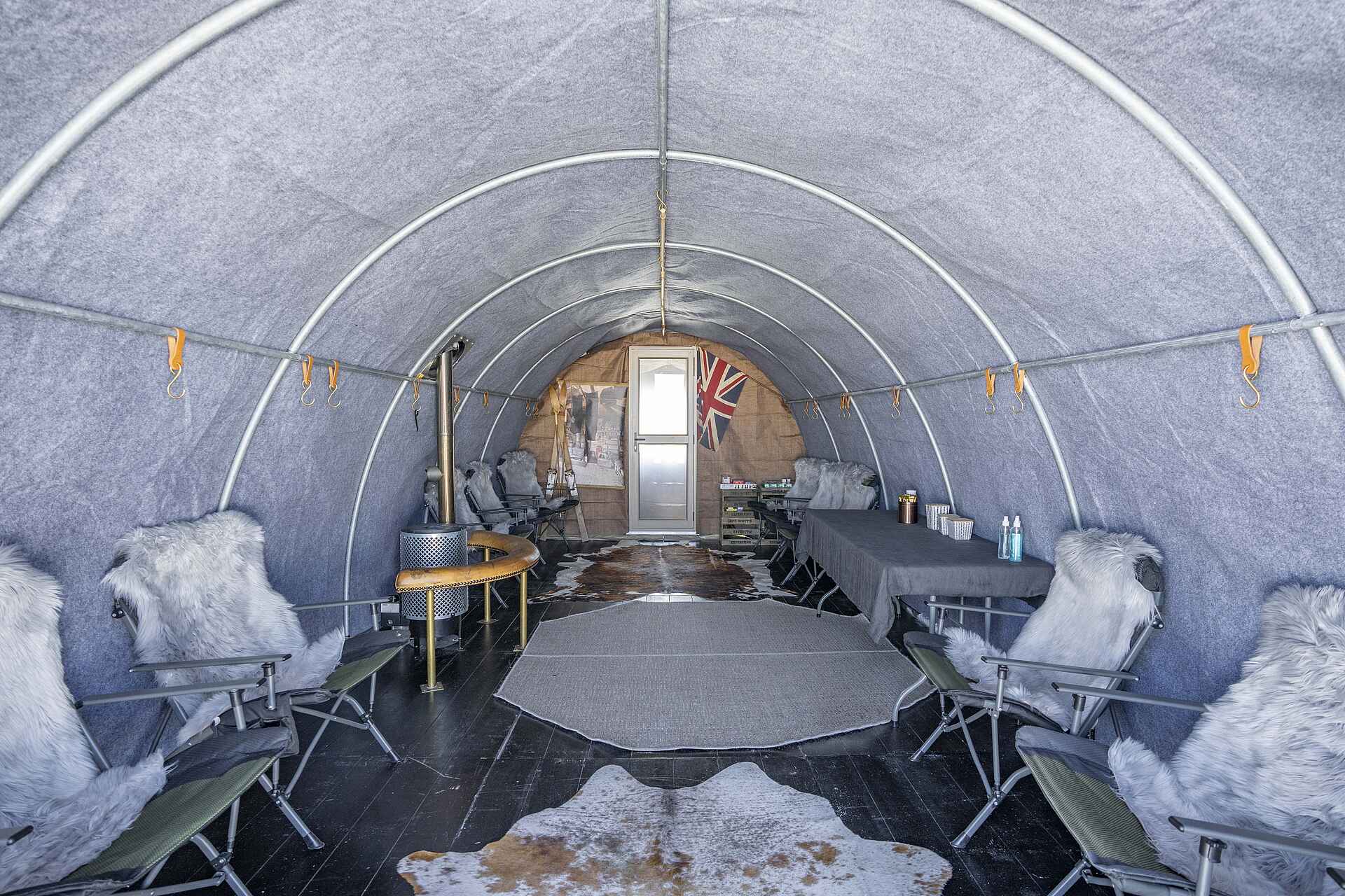 Dixie's Camp: Der Zentralbereich