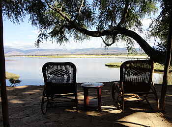 Goliath Tented Camp: Blick auf den Sambesi