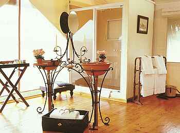 Gorah Elephant Camp: Das Badezimmer Gorah Elephant Camp: Das Badezimmer