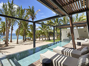 LUX Grand Baie: Der Pool der Grand Beach Pool Villa LUX Grand Baie: Der Pool der Grand Beach Pool Villa