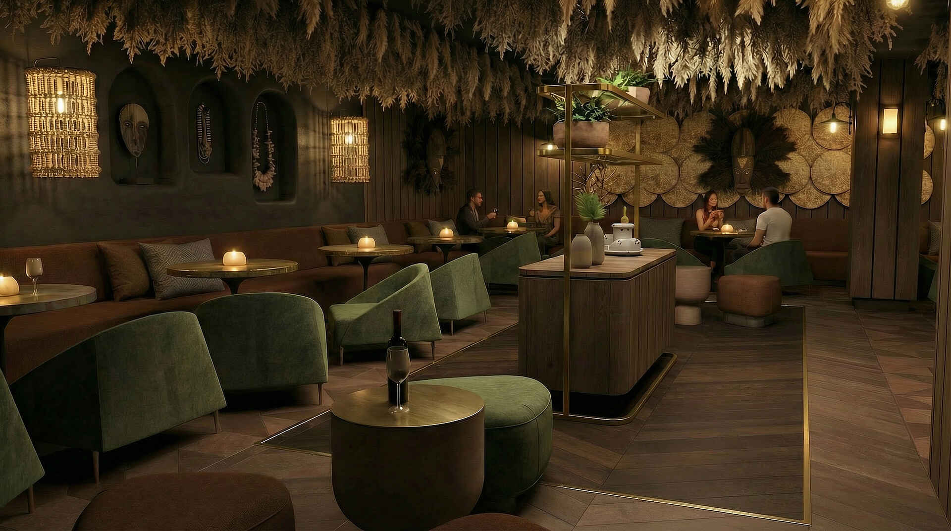 Ngorongoro Explorer Lodge: Lounge in der Bar Ngorongoro Explorer Lodge: Lounge in der Bar