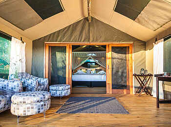 Rra Dinare Camp: Private Lounge