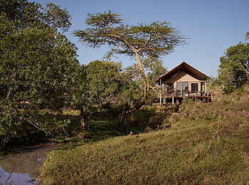 Sanctuary Tambarare Lodge: Zelt im Grünen Sanctuary Tambarare Lodge: Zelt im Grünen