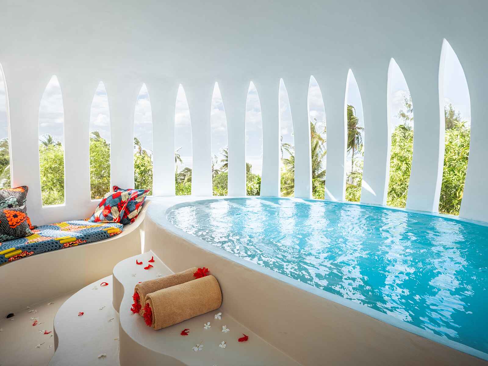 Xanadu Villas: Privater Rooftop Pool der Mbingu Villa Xanadu Villas: Privater Rooftop Pool der Mbingu Villa