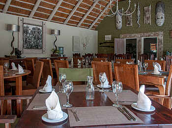 Bayete Guest Lodge: Restaurantbereich
