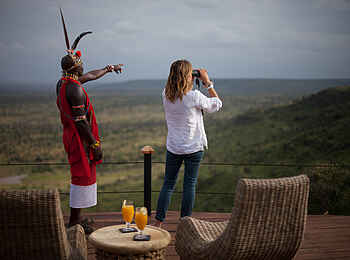 Loisaba Tented Camp: Aussicht Loisaba Tented Camp: Aussicht