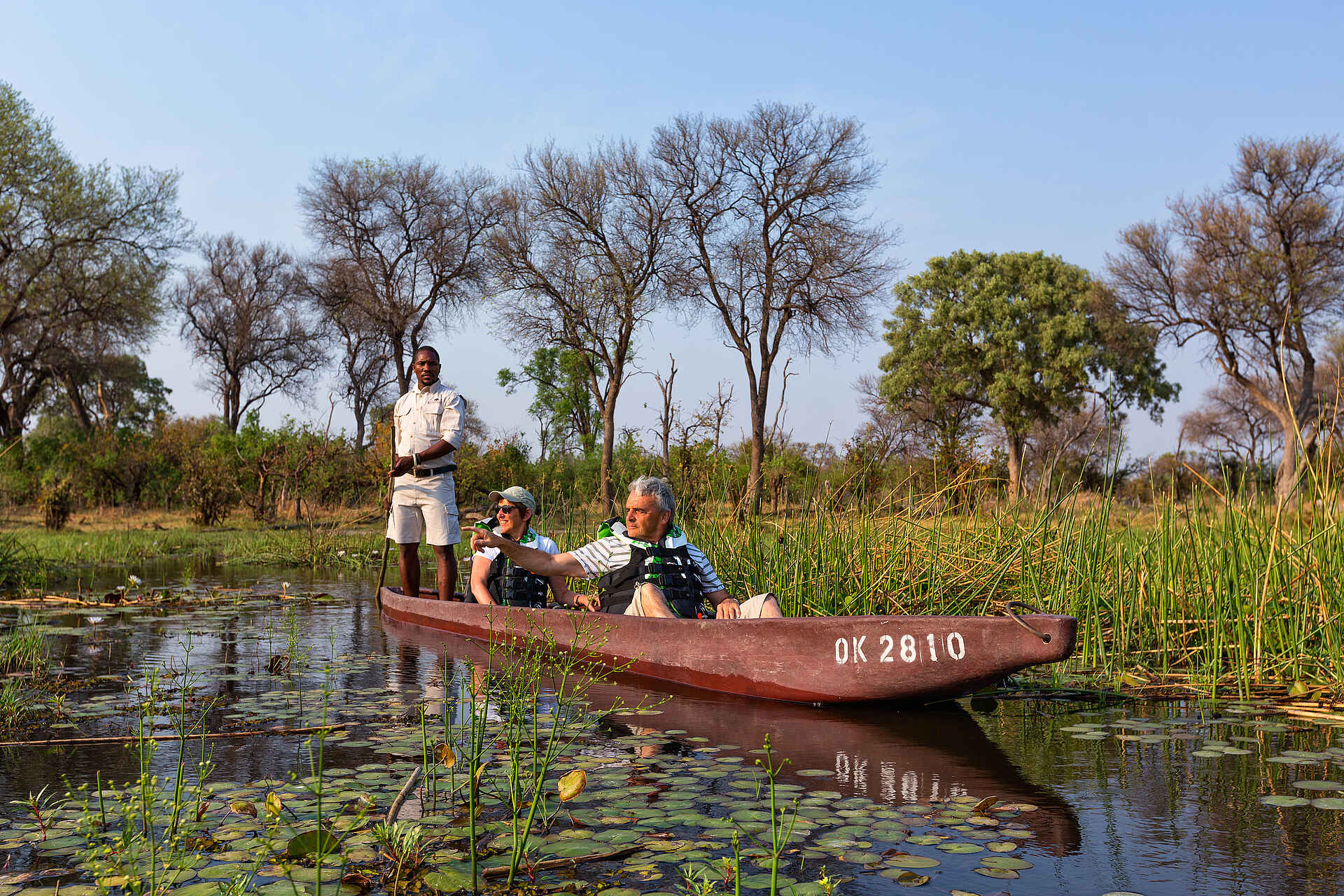 Machaba Camp: Mokorofahrt