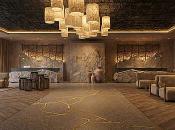 Ngorongoro Explorer Lodge: Loungebereich 