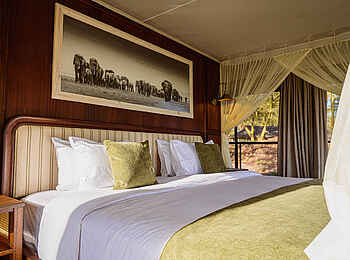 Soroi Amboseli Camp: Doppelbett