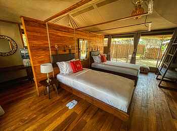 Soroi Larsens Camp: Ein Familienzelt Soroi Larsens Camp: Ein Familienzelt