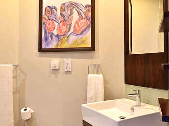 Victoria Falls Safari Lodge: En-Suite Badezimmer