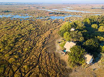 Selinda Camp: Landschaft
