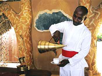 Alfajiri Villas: Frischer Kaffee