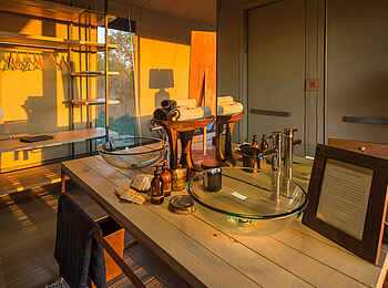 Linkwasha Camp: Badezimmer Linkwasha Camp: Badezimmer