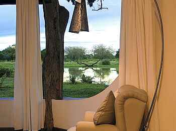 Luangwa Safari House: Sessel Luangwa Safari House: Sessel