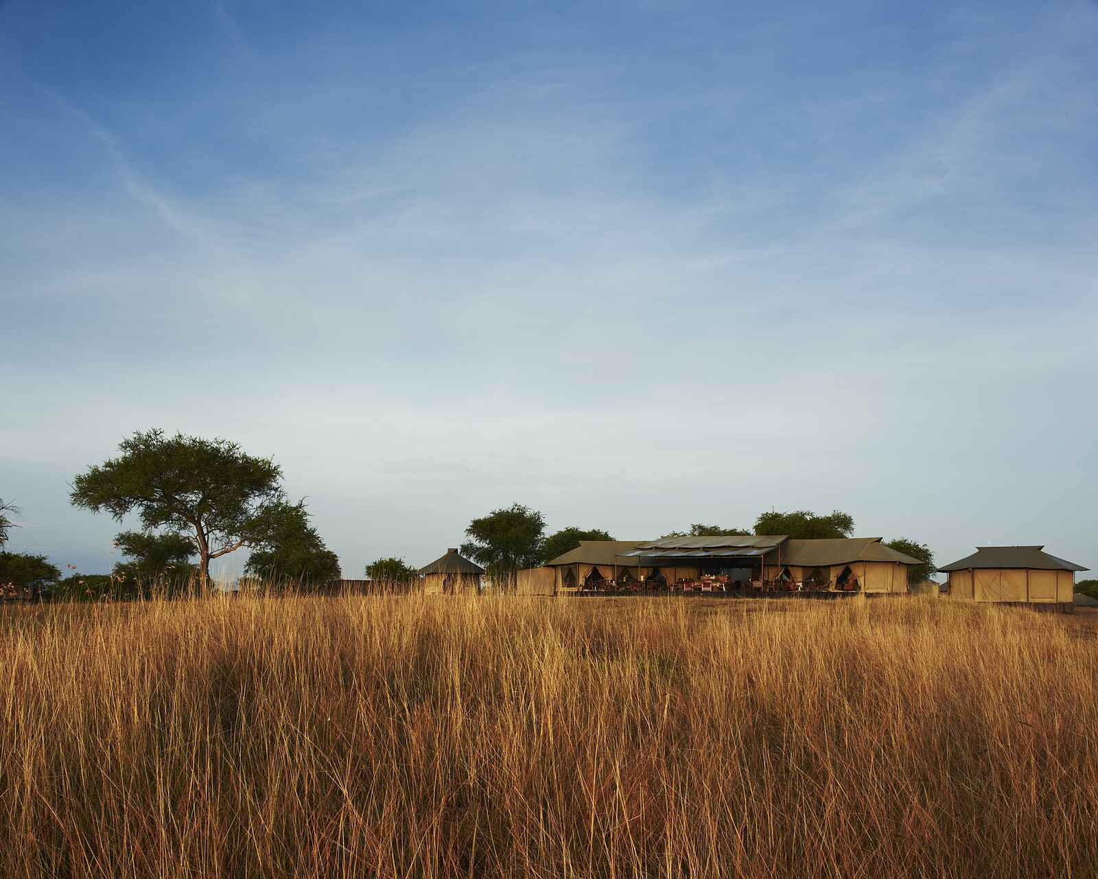 Singita Sabora Tented Camp: Camp-Ansicht Singita Sabora Tented Camp: Camp-Ansicht