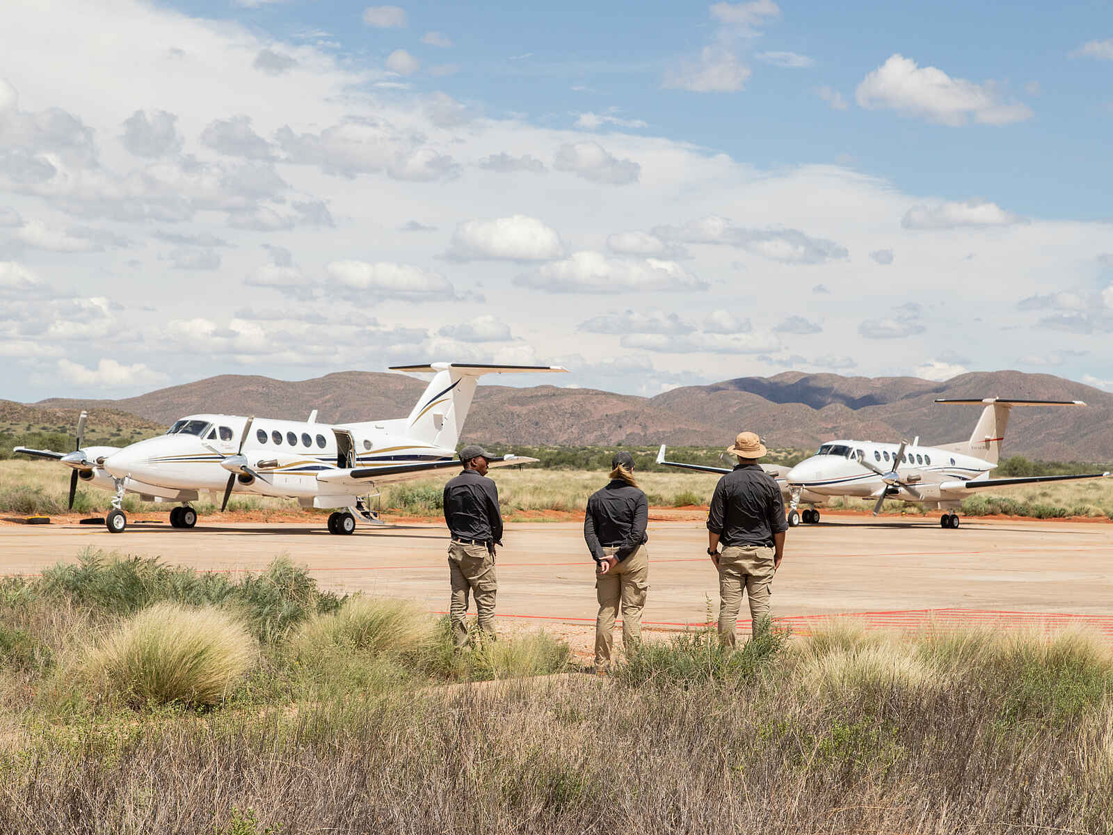 The Motse: Landepiste The Motse: Landepiste