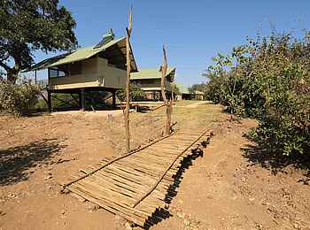 Kavinga Safari Camp: Gästeunterkünfte Kavinga Safari Camp: Gästeunterkünfte