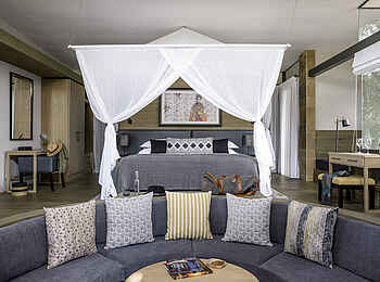 Sanctuary Olonana: Schlafzimmer Sanctuary Olonana: Schlafzimmer