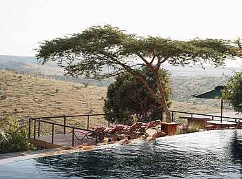 Borana Lodge: Pool mit Aussicht Borana Lodge: Pool mit Aussicht