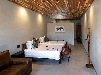 Chobe River Lodge: Zimmer zum Garten