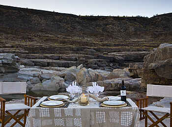 Fish River Lodge: Dinner