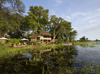 Jacana Camp: Camp mit Terrasse am Wasser Jacana Camp: Camp mit Terrasse am Wasser