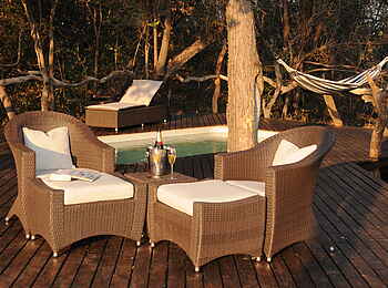 Macatoo Camp: Pool und Sonnendeck