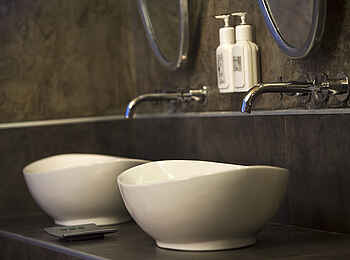 Okonjima Plains Camp: Doppelwaschbecken Okonjima Plains Camp: Doppelwaschbecken