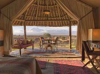 Tortilis Camp: Das Familienzelt Tortilis Camp: Das Familienzelt