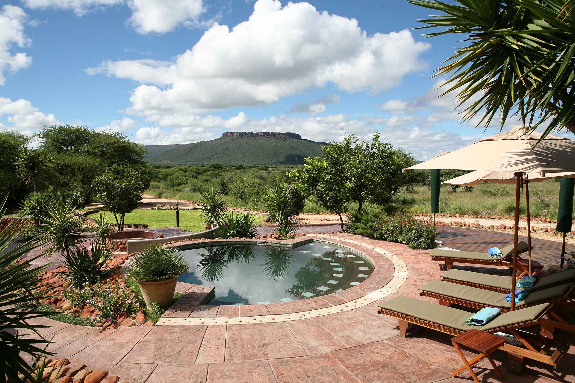 Waterberg Guest Farm, Gemeinschaftsbereich, Sonnenterrasse, Swimmingpool