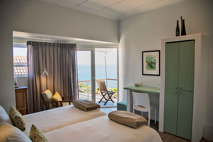 Whalesong Lodge: Gästeunterkunft mit Balkon Whalesong Lodge: Gästeunterkunft mit Balkon