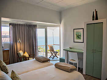 Whalesong Lodge: Gästeunterkunft mit Balkon Whalesong Lodge: Gästeunterkunft mit Balkon