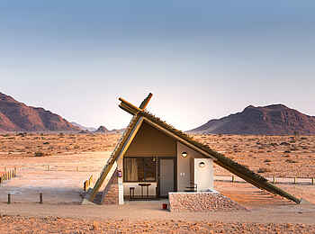 Desert Quiver Camp: Gästechalet unter Schrägdach